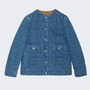Gucci Denim Quilted Jacket
